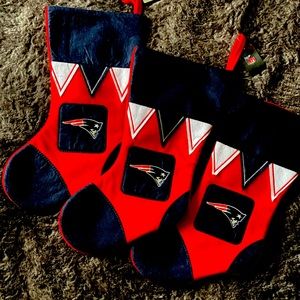⭐️NWT NEW ENGLAND PATRIOTS CHRISTMAS STOCKINGS⭐️